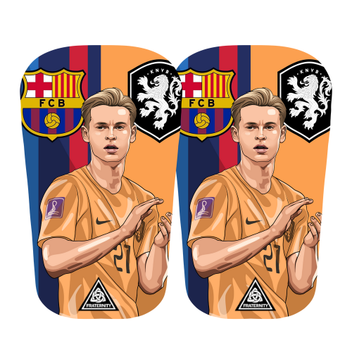 Frenkie de Jong shin pads